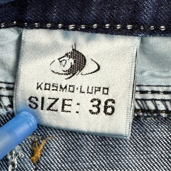 Kosmo Lupo Men's Denim Jeans Size 36x26.5 - Picture 2 of 15
